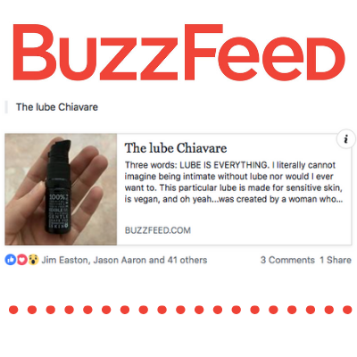 Chiavaye Featured On Buzzfeed As Product To Help With Painful Sex