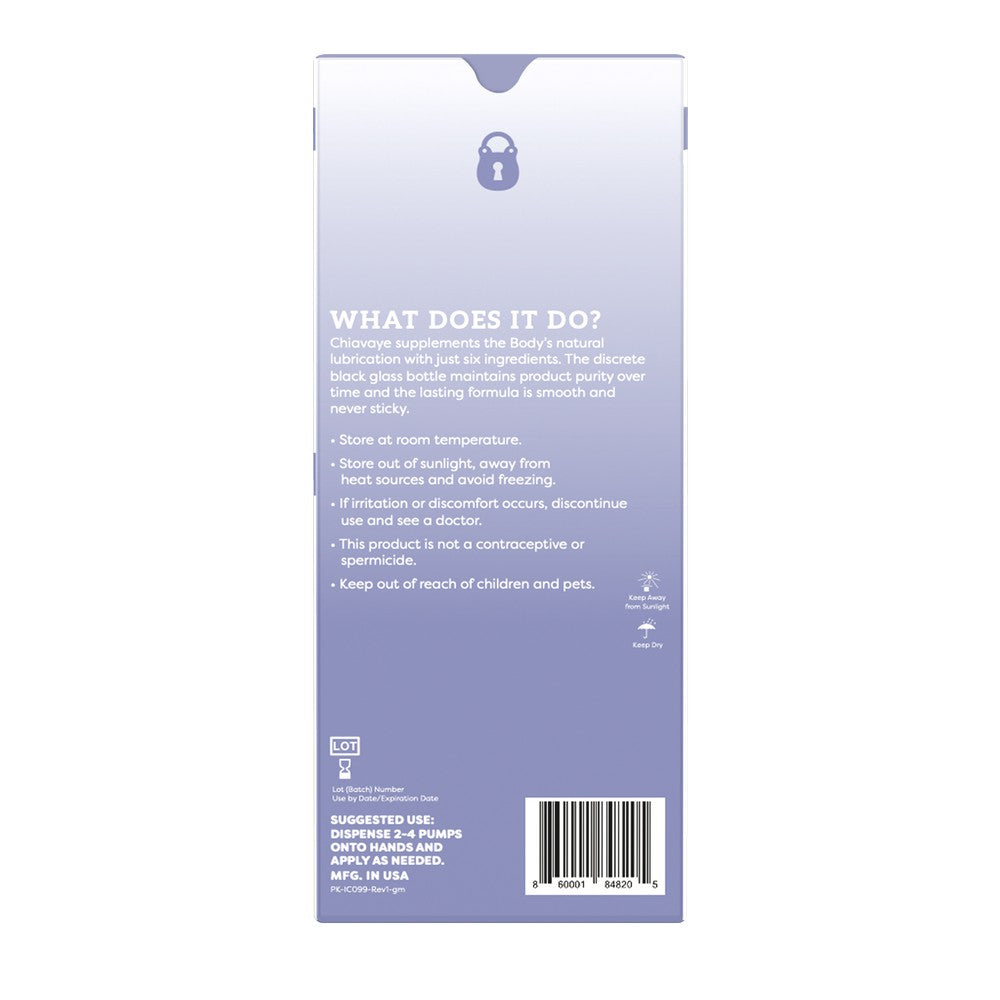 Premium Personal lubricant - Intimate lube 3.5 oz.  Chiavaye