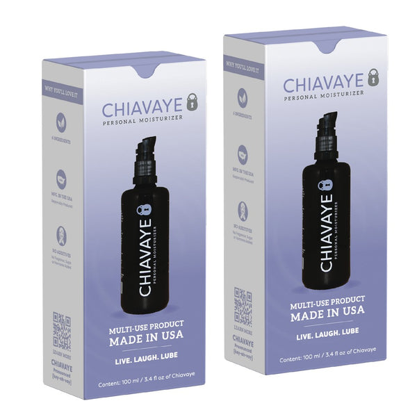 Premium Personal lubricant - 3.5 oz. & 30 ml. Combo Pack Chiavaye Premium Personal lubricant - 3.5 oz. & 30 ml. Combo Pack Chiavaye